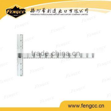 2015 Promotional Logo Adjustable T-shaped Aluminium Square Ruler