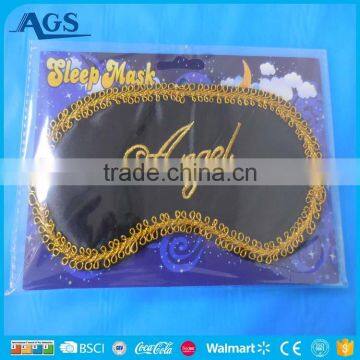 Top quality travelling use custom printed eye mask