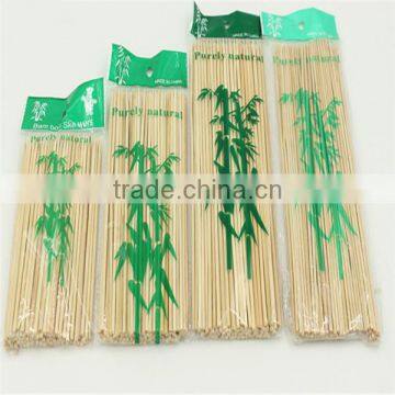 Food Grade Natural BBQ Bamboo Sticks 5mm