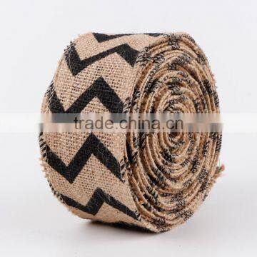 MSD 2016 Woven Jacquard 2.5 Inch Wide Natural Jute Ribbon photo-6