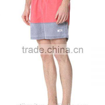 Short Pants With Pigment Dye,summer Casual Shorts photo-3