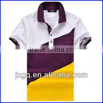 2013 Sleeveless Polo Shirts Men Blank Polo Shirt Color Combination Polo Shirt
