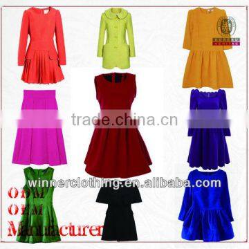 Newest Design Popular Ladies' Autumn/winter Readymade Garments