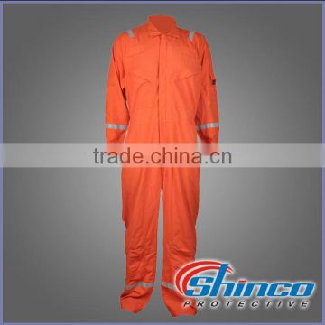 Shinco workwear flame retardant aramid 3A coverall 210gsm