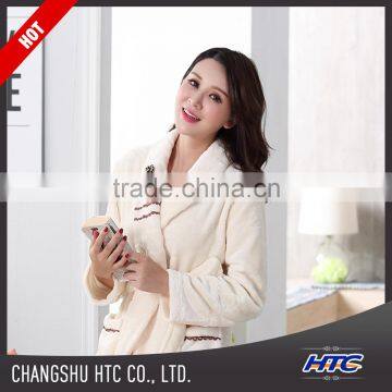 Cheap Promotional Cotton White Waffle Sleepwear photo-3