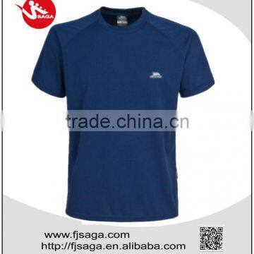 Men's Polyester Round Neck Short Sleeve Blank T-shirt With Dryfit