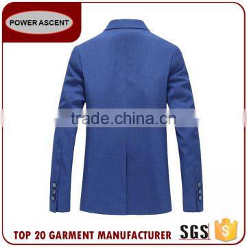 High Quality 1 Button Fashion Business Suit Jacket Blazer For Men photo-2