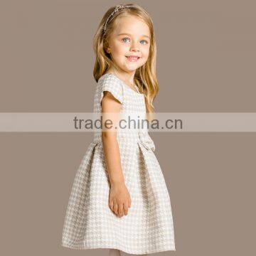 Baby Girls Plaid Cap Sleeve Boutique Dress photo-3