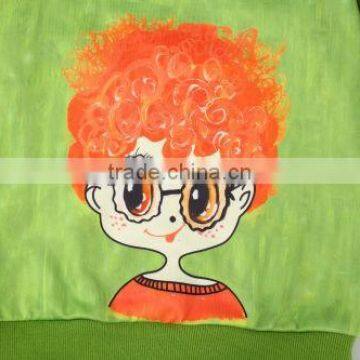 Children Printing Raglan Sleeves Baby Girl Sweater photo-5