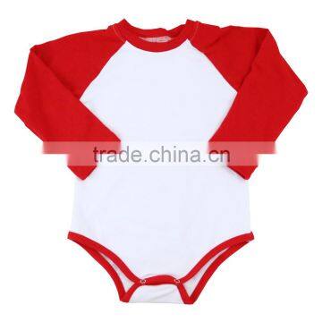 Baby Rompers Long Sleeve Romper Cotton Toddlers Raglan Romper