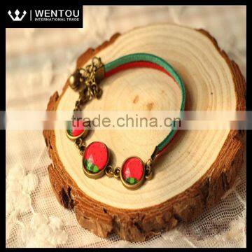 New Design Christmas Gift Braided Christmas Bracelet photo-5