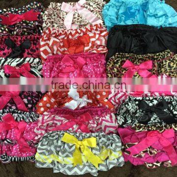 RANDOM DELIVERY ONLY Baby Girls Satin Bloomers Infant Bloomers Baby Bloomers Baby Shorts Girls Satin Diaper Cover photo-2