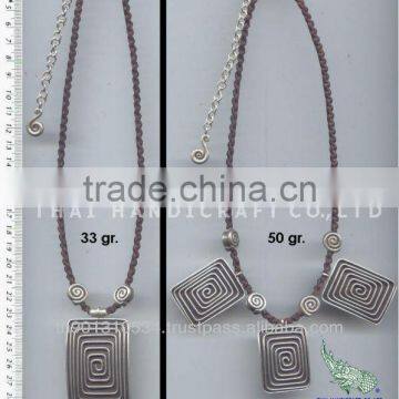 Thai Karen Silver Necklace & Pendant Jewelry 925 Sterling Silver