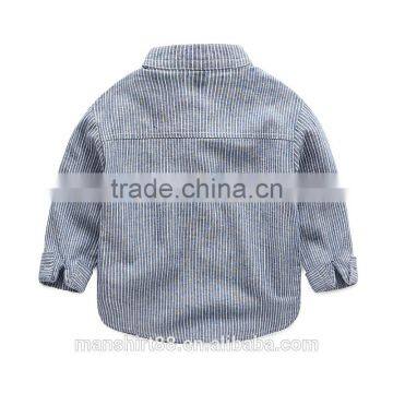 100% Cotton Stripe Polo Shirts for Kids photo-2