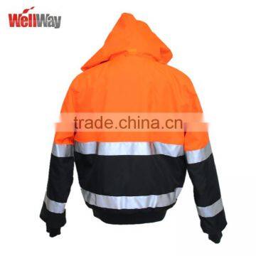 3M hi Vis Reflective us Navy Work Jacket photo-2