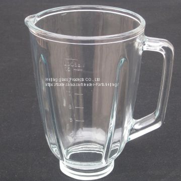 Professional production good quality OEM glass national blender juicer spare parts glass jar A24