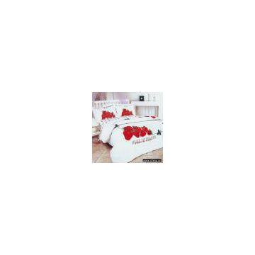 4pc Printed Bedding Set