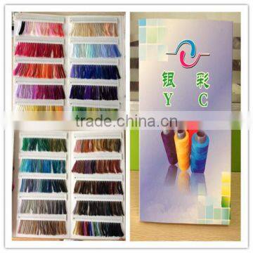 Wuhan Supplier Wholese Raw White Ne 20/2 100 Percent Virgin Polyester Spun Yarn for Kniting photo-6