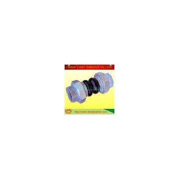 screwed connection rubber bellows joint