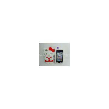 Hot Sale Hello Kitty Silicone Case For Iphone 4 / Iphone 4S