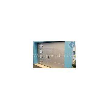 Modern White Sectional Overhead Garage Door Remote Control For Villa