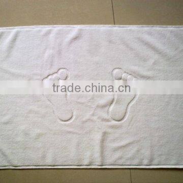 Hotel small foot jacquard bath mat