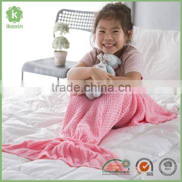 High Quality Cheap Kids Mermaid Tail Blanket