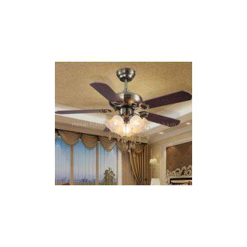 Modern Decorative 42inch ceiling fan with light and remote