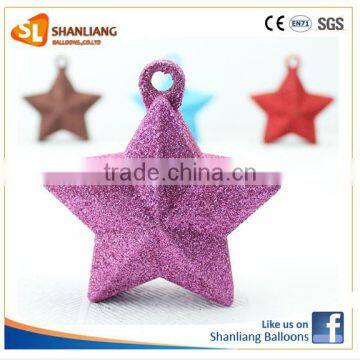 1pcs 98g Five Star shape Mix Color balloon weight