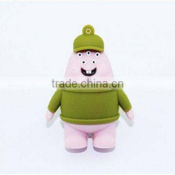 customized 8gb pvc human shape usb flash drives