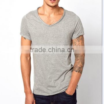 2016 new arrival bulk blank t shirt men plain t shirt OEM design t shirt wholesale