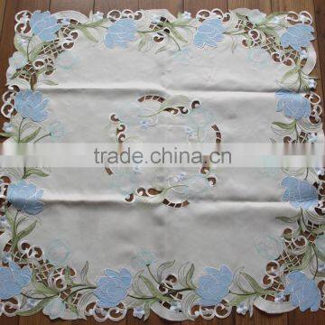 embroidered applique work tablecloth