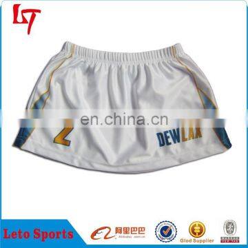 Custom sublimation lacrosse skirts sports skirts for women team uniforms lacrosse skirt