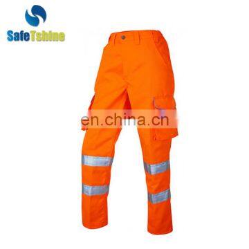 Unique design hot sale reflective tape work pants