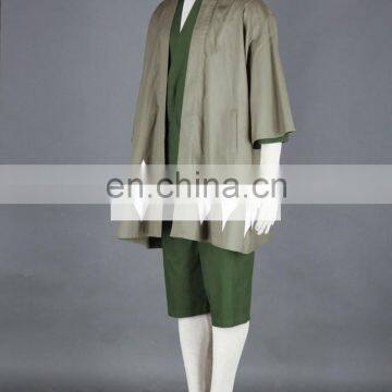Fantasia Anime Lolita-Best Quality Bleach Mr. Hat-and-Clogs Kisuke Urahara Kimono Uniform Anime Cosplay Costume C0093 photo-3