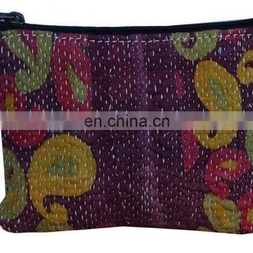 Ethnic Wholesale Indian Vintage Kantha Purse Kantha Sari Bag
