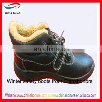 safety winter boots for men/lace up winter boots