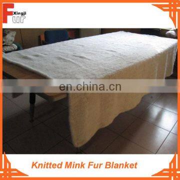 Mink Fur Blanket / Fur Throw