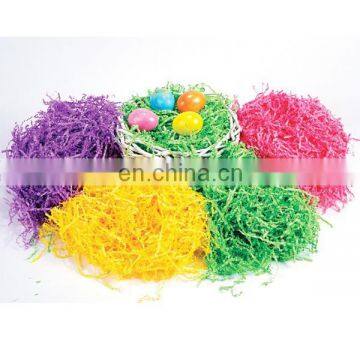 colorful paper easter grass