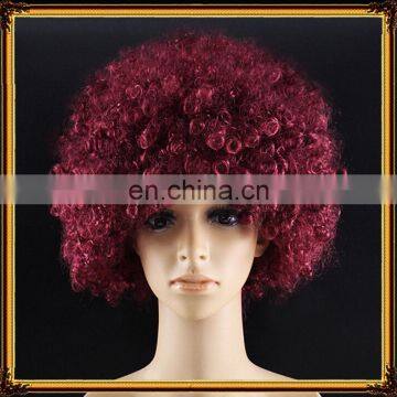 Fluffy Girl's Afro Wave Party Costumes Wigs