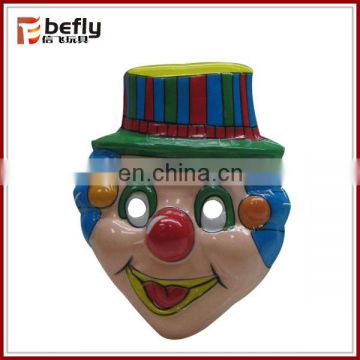 PVC toy joker clown mask for children