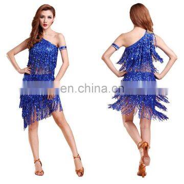 BestDance high quality latin dance costume dress sexy ballroom latin dance dress tassel dress wear OEM