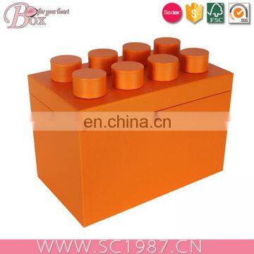 Lovely Color Children Intelligence Cardboard Toy Puzzle Box photo-2