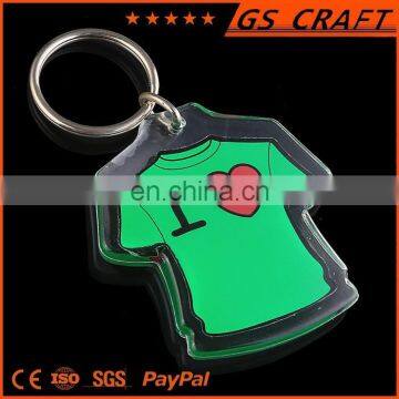 Unique new arrival cheap clothing key chain