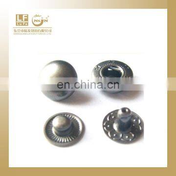 16L dome capped spring typed press studs