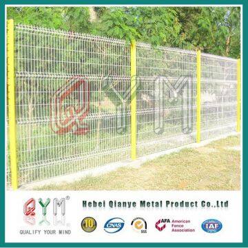 PVC Coated Curved Welded Wire Mesh Railway Airport Fence Panel photo-5