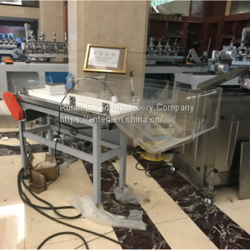 Paper straw collecting machine