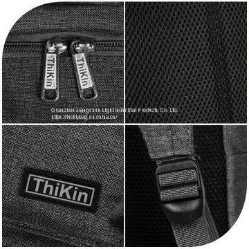 Advocator 14 Inch Laptop Backpack Students Solid Color Portable Chic Casual Classical Well-Padded School Bookbags Knapsacks Rucksacks Shoulders Bags photo-5