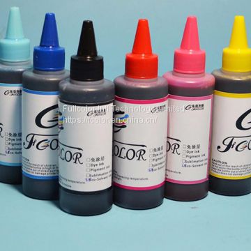 New Premium Coating Free Eco Solvent Printing Ink for Pen PVC Phone Case Film Printing