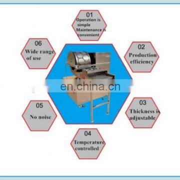 Automatic Dumpling Wrapper Making Machine/wonton Spring Roll Skin Maker/crepe Tortilla Chapati Roti Machine photo-3